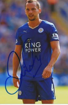 Danny Drinkwater  Leicester City  Fußball Autogramm Foto original signiert 