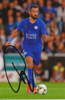 Marcin Wasilewski  Leicester City  Fußball Autogramm Foto original signiert 