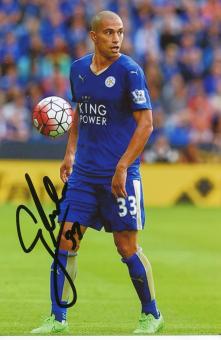 Gökhan Inler  Leicester City  Fußball Autogramm Foto original signiert 