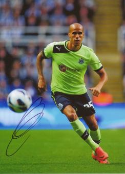 Gabriel Obertan  Newcastle United  Fußball Autogramm Foto original signiert 