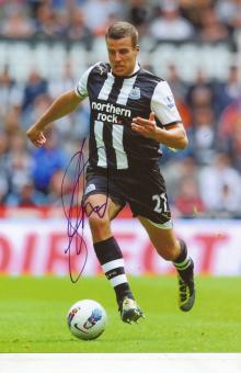 Steven Taylor  Newcastle United  Fußball Autogramm Foto original signiert 