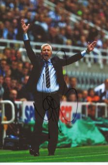 Alan Pardew  Newcastle United  Fußball Autogramm Foto original signiert 