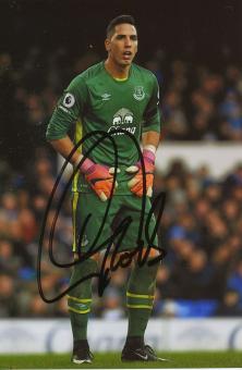 Joel Robles  FC Everton  Fußball Autogramm Foto original signiert 