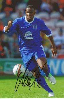 Victor Anichebe  FC Everton  Fußball Autogramm Foto original signiert 