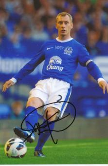 Tony Hibbert  FC Everton  Fußball Autogramm Foto original signiert 