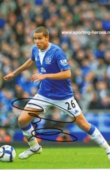 Jack Rodwell  FC Everton  Fußball Autogramm Foto original signiert 