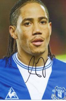 Steven Pienaar  FC Everton  Fußball Autogramm Foto original signiert 