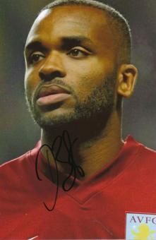 Darren Bent  Aston Villa  Fußball Autogramm Foto original signiert 