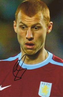 Steven Sidwell  Aston Villa  Fußball Autogramm Foto original signiert 