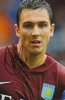Stewart Downing  Aston Villa  Fußball Autogramm Foto original signiert 