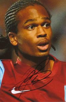 Nathan Delfouneso  Aston Villa  Fußball Autogramm Foto original signiert 