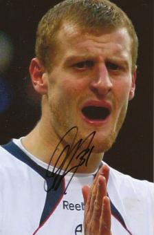 David Wheather  Bolton Wanderers  Fußball Autogramm Foto original signiert 