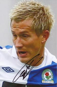 Morten Pedersen  Blackburn Rovers  Fußball Autogramm Foto original signiert 