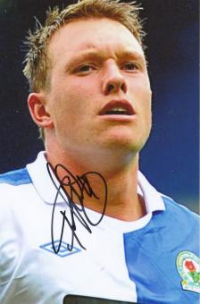 Phil Jones  Blackburn Rovers  Fußball Autogramm Foto original signiert 