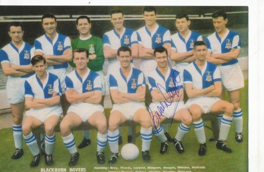Bryan Douglas  Blackburn Rovers  Fußball Autogramm Foto original signiert 