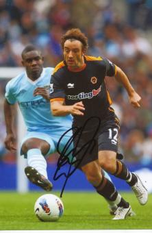 Stephen Hunt  Wolverhampton Wanderers  Fußball Autogramm Foto original signiert 
