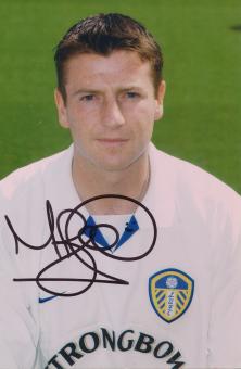 Michael Bridges  Leeds United  Fußball Autogramm Foto original signiert 