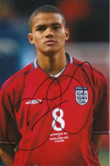 Jermaine Jenas  England  Fußball Autogramm Foto original signiert 
