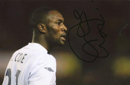 Ashley Cole  England  Fußball Autogramm Foto original signiert 