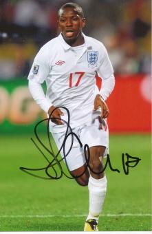 Leonardo Shaun  England  Fußball Autogramm Foto original signiert 