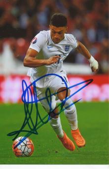 Alex Oxlade Chamberlain  England  Fußball Autogramm Foto original signiert 