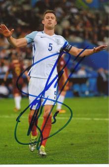 Gary Cahill  England  Fußball Autogramm Foto original signiert 