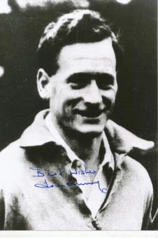 Tom Finney † 2014  England  WM 1950  Fußball Autogramm Foto original signiert 