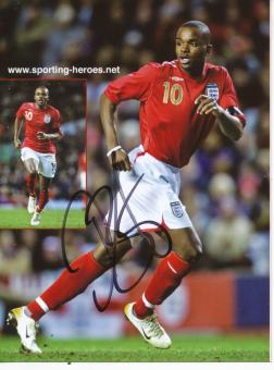 Darren Bent  England  Fußball Autogramm Foto original signiert 