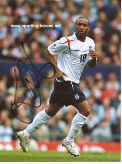 Jermain Defoe  England  Fußball Autogramm Foto original signiert 