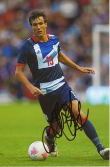 Jack Cork  Großbritanien Olympia  Fußball Autogramm Foto original signiert 