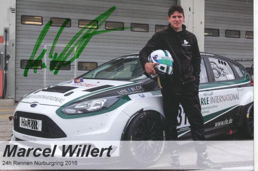 Marcel Willert   Auto Motorsport  Autogrammkarte original signiert 