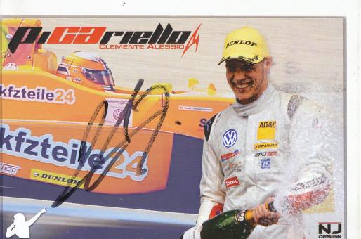 Clemente Alessio  VW  Auto Motorsport  Autogrammkarte original signiert 
