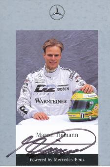 Marcel Tiemann  1997  Mercedes  Auto Motorsport  Autogrammkarte original signiert 