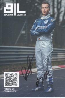 Benjamin Leuchter  VW  Auto Motorsport  Autogrammkarte original signiert 