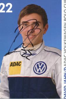 David Jahn  VW  Auto Motorsport  Autogrammkarte original signiert 
