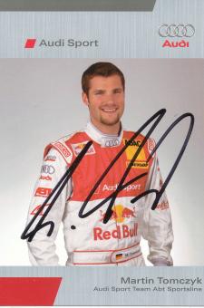 Martin Tomczyk  Audi  Auto Motorsport  Autogrammkarte original signiert 