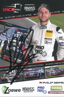 Philip Geipel  Audi  Auto Motorsport  Autogrammkarte original signiert 