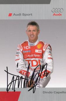 Dindo Capello  Audi  Auto Motorsport  Autogrammkarte original signiert 