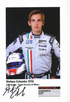 Stefano Colombo  Porsche  Auto Motorsport  Autogrammkarte original signiert 