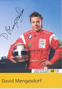 Daniel Mengesdorf  Auto Motorsport  Autogrammkarte original signiert 