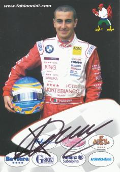 Fabio Onidi  BMW  Auto Motorsport  Autogrammkarte original signiert 