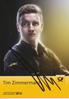 Tim Zimmermann  Auto Motorsport  Autogrammkarte original signiert 