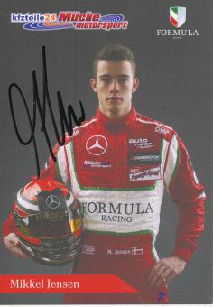 Mikkel Jensen  Mercedes  Auto Motorsport  Autogrammkarte original signiert 