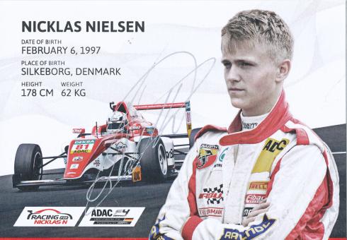 Nicklas Nielsen   Auto Motorsport  Autogrammkarte original signiert 