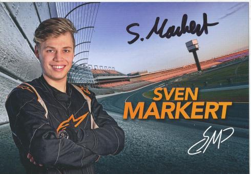 Sven Markert   Auto Motorsport  Autogrammkarte original signiert 