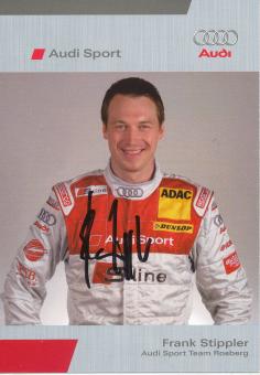 Frank Stippler  Audi   Auto Motorsport  Autogrammkarte original signiert 
