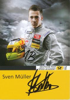 Sven Müller  Mercedes   Auto Motorsport  Autogrammkarte original signiert 
