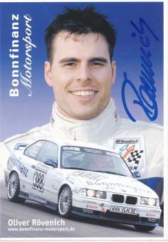 Oliver Rövenich  BMW  Auto Motorsport  Autogrammkarte original signiert 