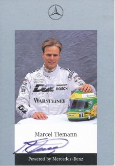 Marcel Tiemann  Mercedes  Auto Motorsport  Autogrammkarte original signiert 