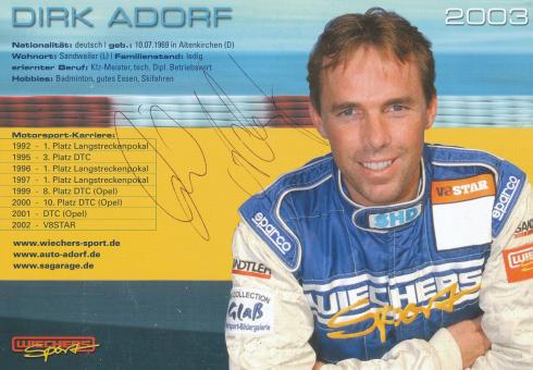 Marco Werner  Auto Motorsport  Autogrammkarte original signiert 